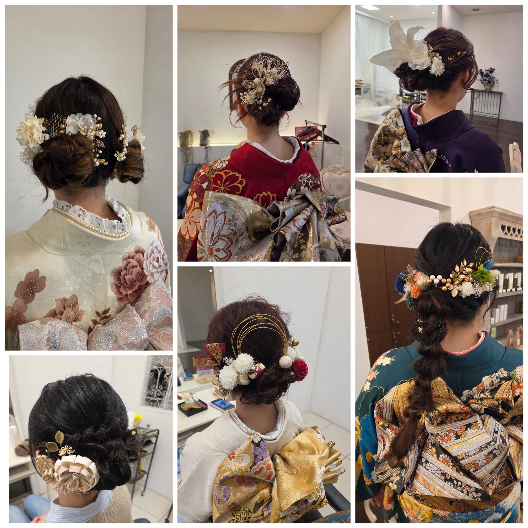 成人式ヘアセット